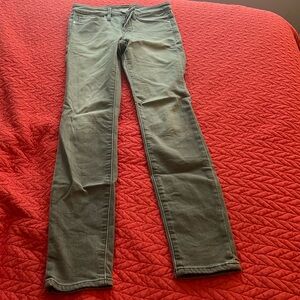 Athleta Gray high waisted Jeans, size 2, new condition